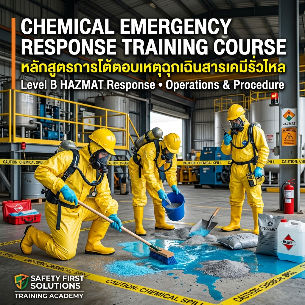 ความปลอดภัยและการตอบโต้เหตุฉุกเฉินจากสารเคมีรั่วไหล (Chemical and Emergency Response)